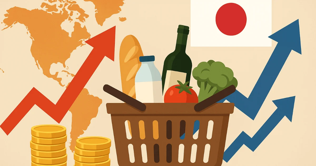Thumbnail bài viết: Nhật Bản : Chi phí nguyên liệu thô tăng là yếu tố chính . Giá thực phẩm và đồ uống tăng trong tháng 11 đạt mức thấp nhất trong năm.