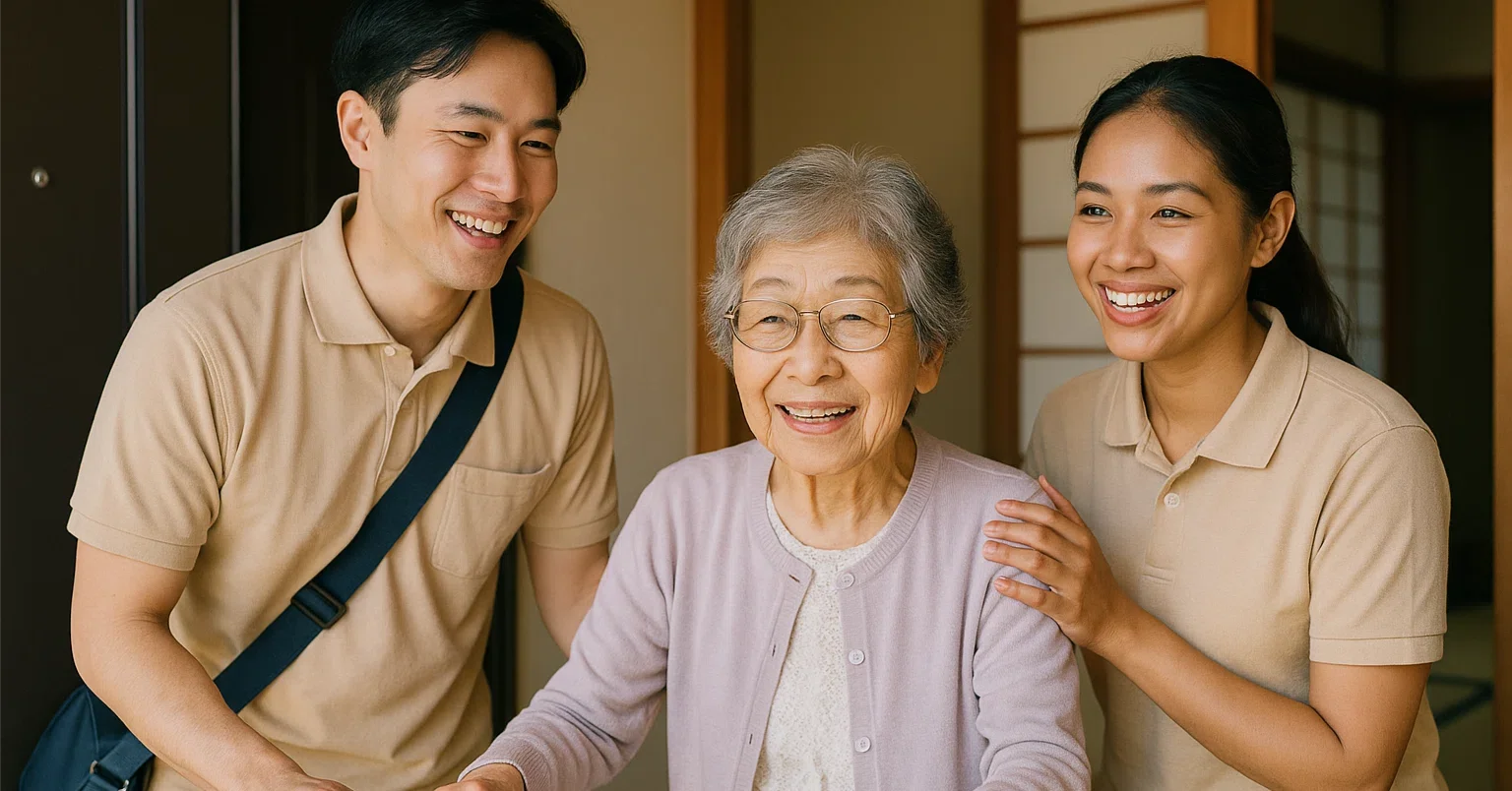 Thumbnail bài viết: Trợ cấp chi phí thăm hỏi người nước ngoài . Cục Xuất nhập cảnh và Cư trú phối hợp với chính quyền địa phương để thúc đẩy sự chung sống hòa bình.