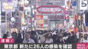 Hôm nay Tokyo xác nhận thêm 26 ca dương tính mới