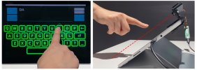 Có thể chạm vào bàn phím lơ lửng trong không khí, thao tác bảng điều khiển cảm ứng bằng việc ”không tiếp xúc ". Công nghệ mới của DNP