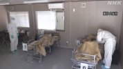 Tỉnh Osaka : Thiết lập trạm chờ bệnh nhân nhập viện, cũng có những bệnh nhân lưu trú hơn 51 giờ.